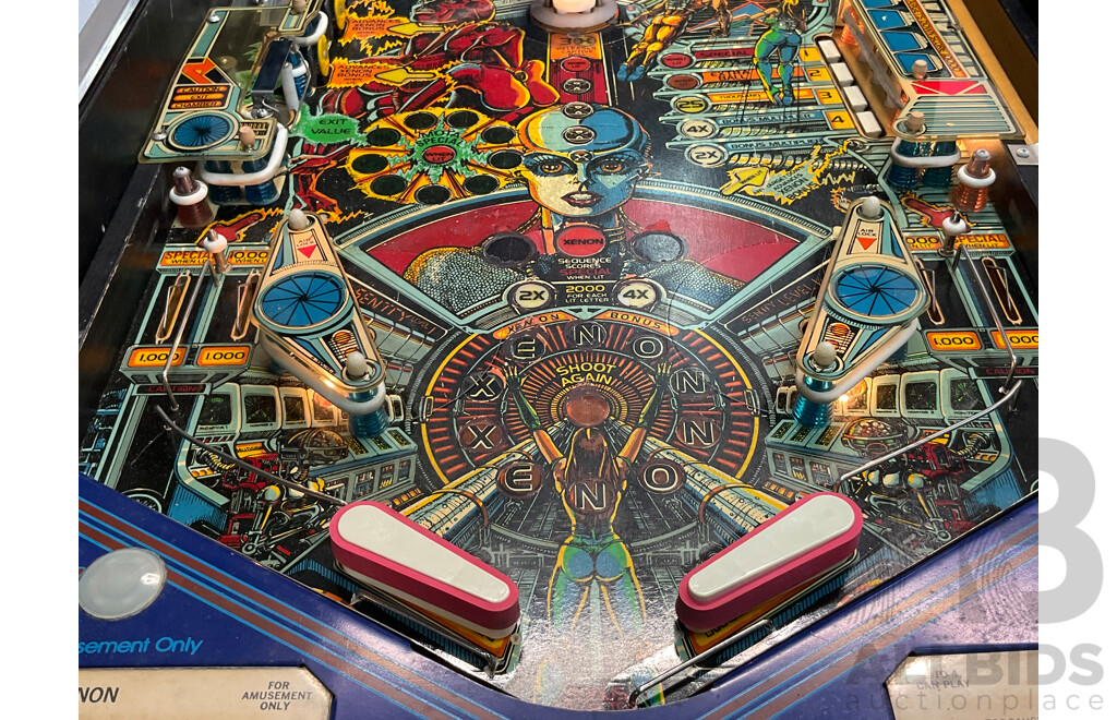 Xenon Pinball Machine by Bally - Lot 1542171 | ALLBIDS