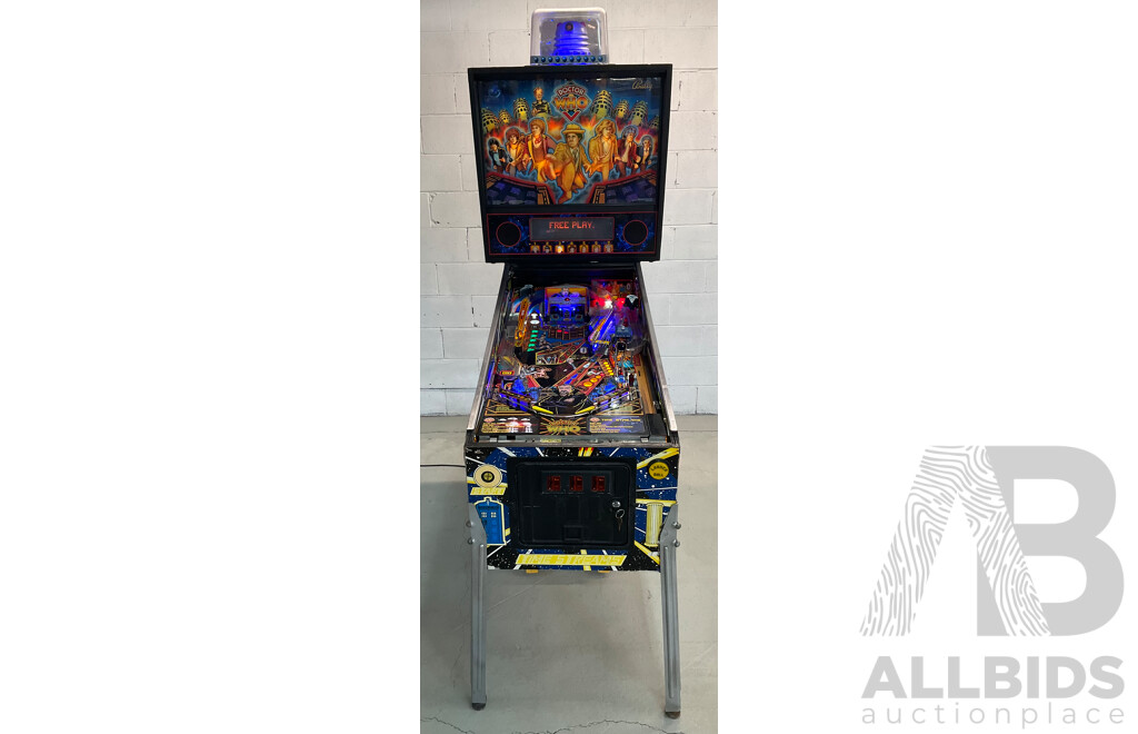 Doctor Who Pinball Machine by Bally