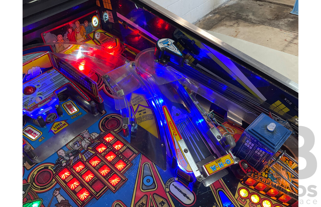 Doctor Who Pinball Machine by Bally