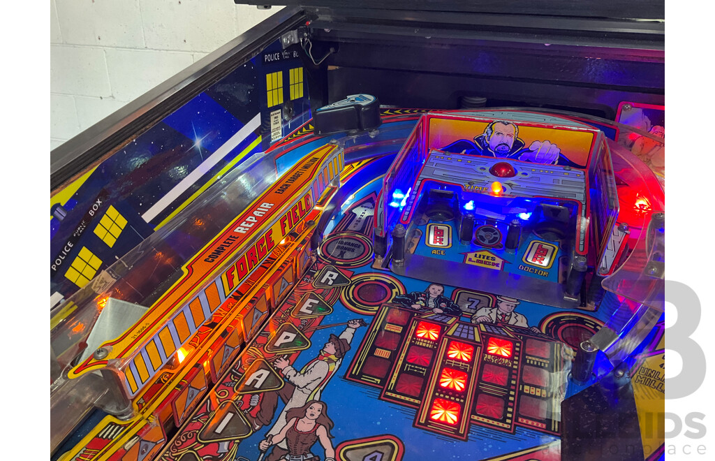 Doctor Who Pinball Machine by Bally