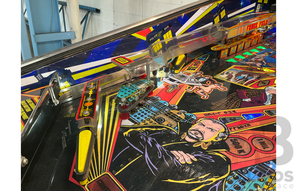 Doctor Who Pinball Machine by Bally