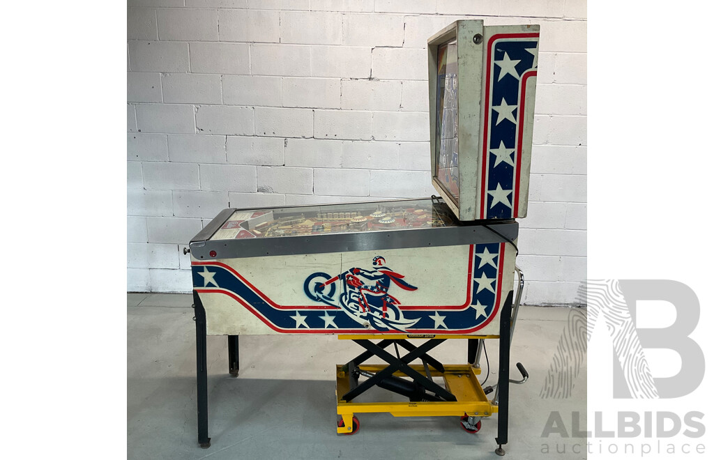 Evel Knievel Pinball Machine by Bally