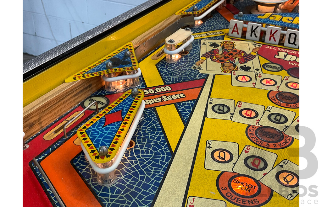 JACKS to OPEN 1984 (Gottlieb) Pinball Machine