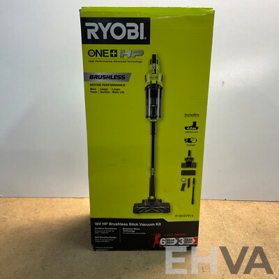 RYOBI Brushless Stick Vacuum Kit - ORP $459.00