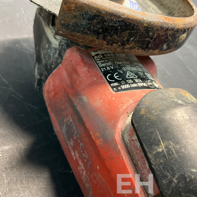 HILTI SID 4-A22 Cordless Impact Driver & TE 6-A22 Cordless Rotary Hammer & AG125-A22 Cordless Angle Grinder & 1x Battery - Lot of 4 - Estimated Total $1,600.00