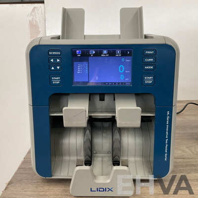 LIDIX ML-2V ML-2V Mixed Banknote Value Counter/Sorter Plus Counterfeit Detection - ORP$4,999.00