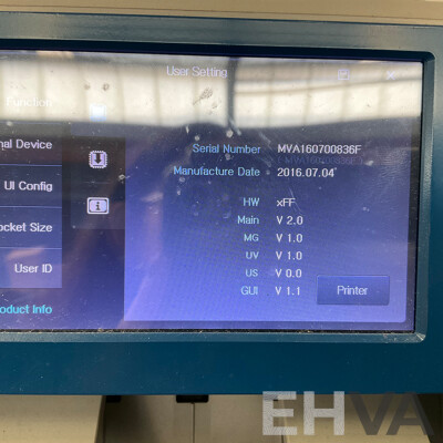 LIDIX ML-2V ML-2V Mixed Banknote Value Counter/Sorter Plus Counterfeit Detection - ORP$4,999.00