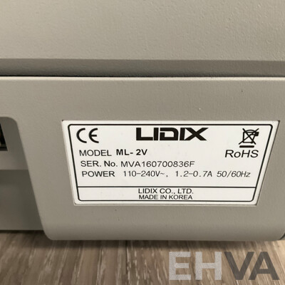 LIDIX ML-2V ML-2V Mixed Banknote Value Counter/Sorter Plus Counterfeit Detection - ORP$4,999.00
