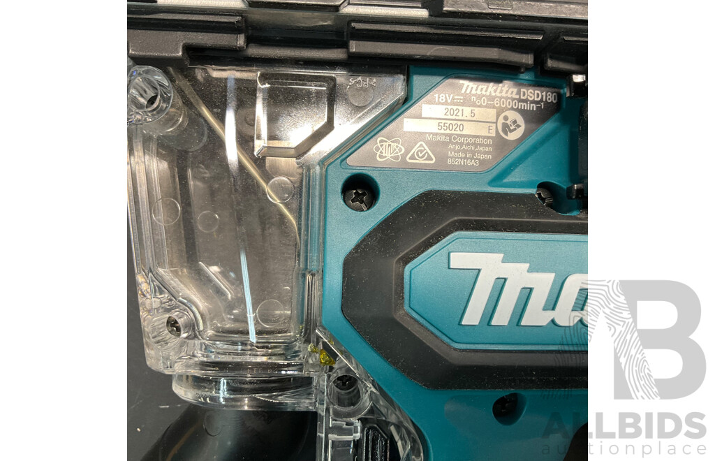 MAKITA DSD180Z Cordless Drywell Saw - Skin Only - ORP$ 357.00