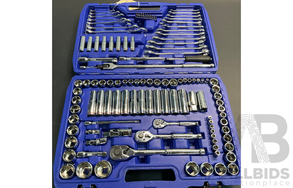 MECHPRO 128PCS Socket Set - ORP$345.00