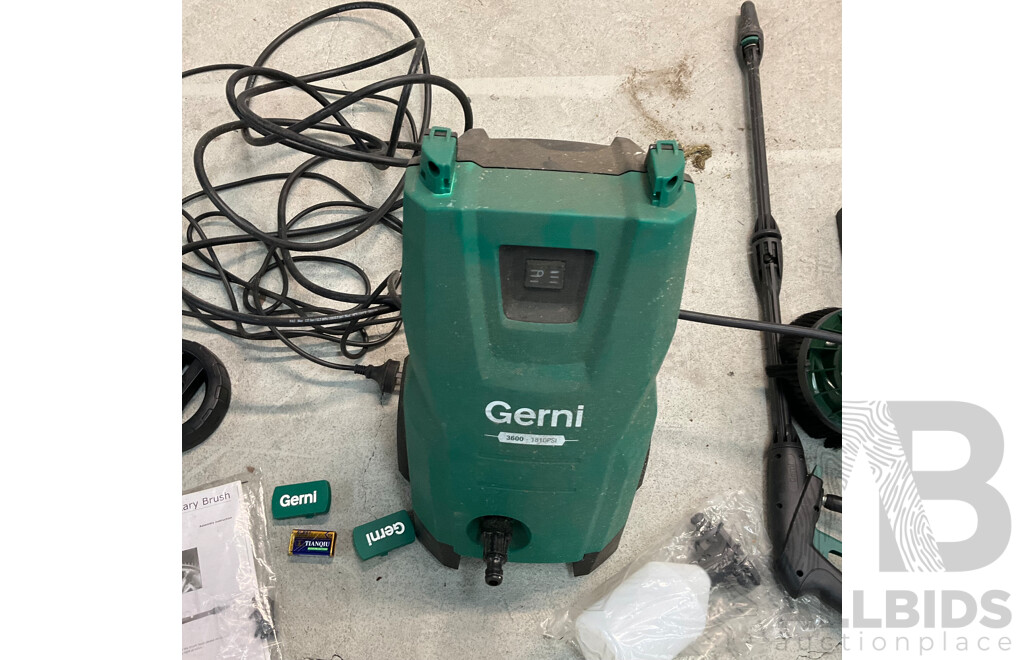 GERNI 3600 High Pressure Washer - ORP$199.00