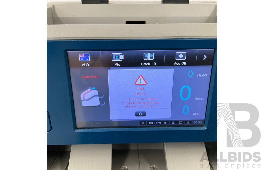 LIDIX ML-2V Mixed Banknote Value Counter/Sorter Plus Counterfeit Detection - ORP$4,999.00