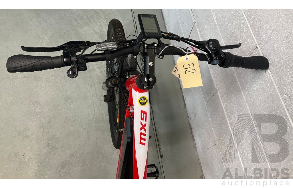 VALK Li36V MX9 Electric Bike (50cm Frame) - ORP $1,179.00