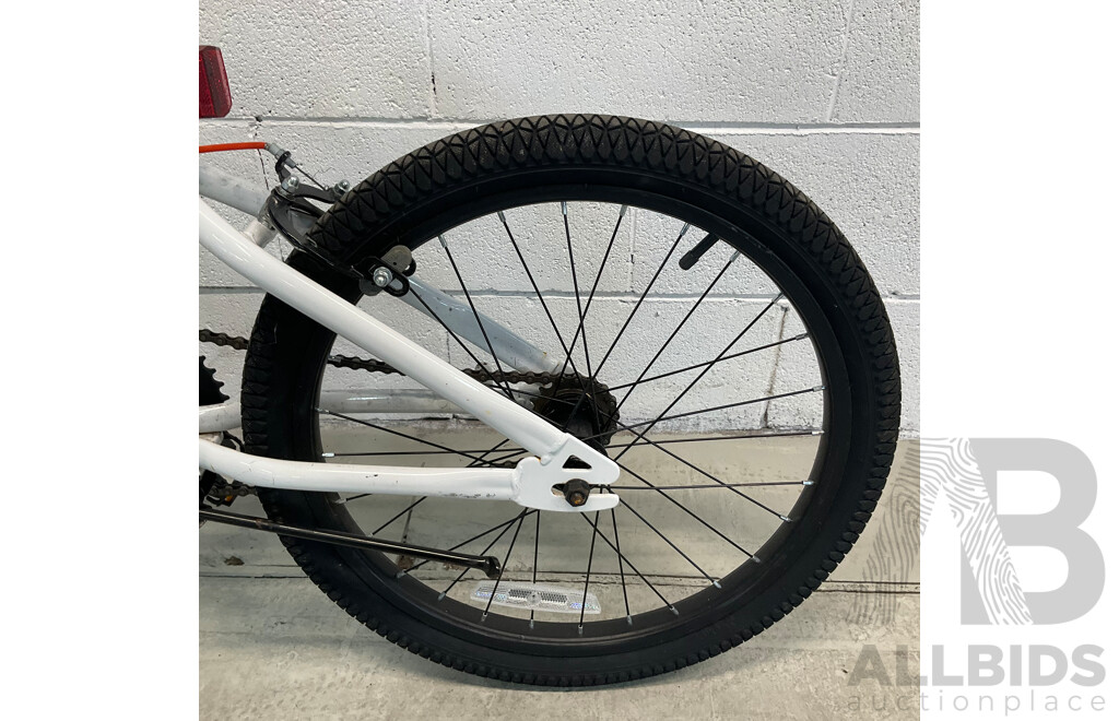 HUFFY 50cm ZRX Bike for Boys Gloss White (30cm Frame)