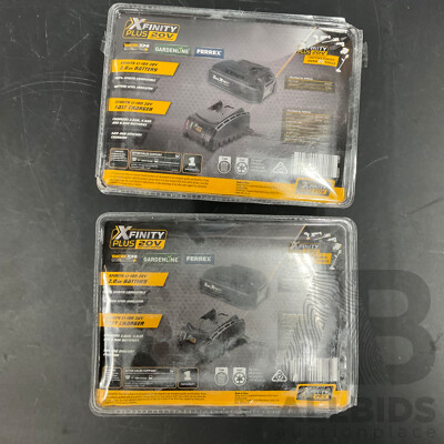 XFINITY Battery Fast Charger Kit Lot 1539912 ALLBIDS