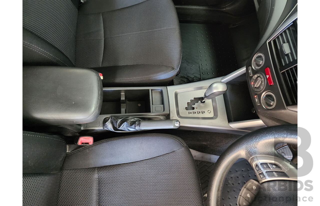 02/2012 Subaru Forester X AWD MY12 4D Wagon White 2.5L