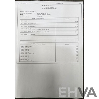 Canon (c3530i) ImageRunner Advance Printer