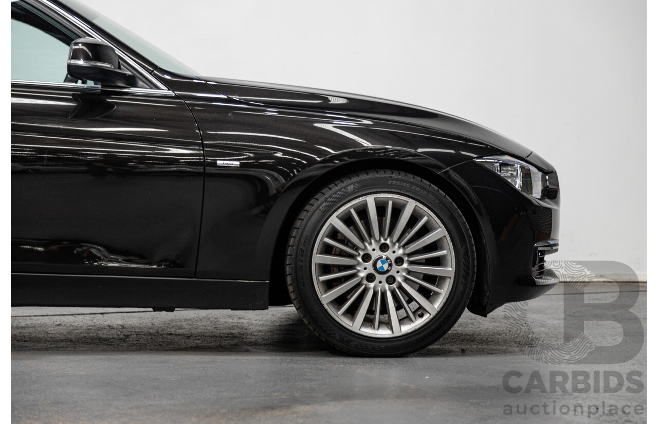 5/2013 BMW 328i Luxury Line F30 4d Sedan Metallic Black Turbo 2.0L