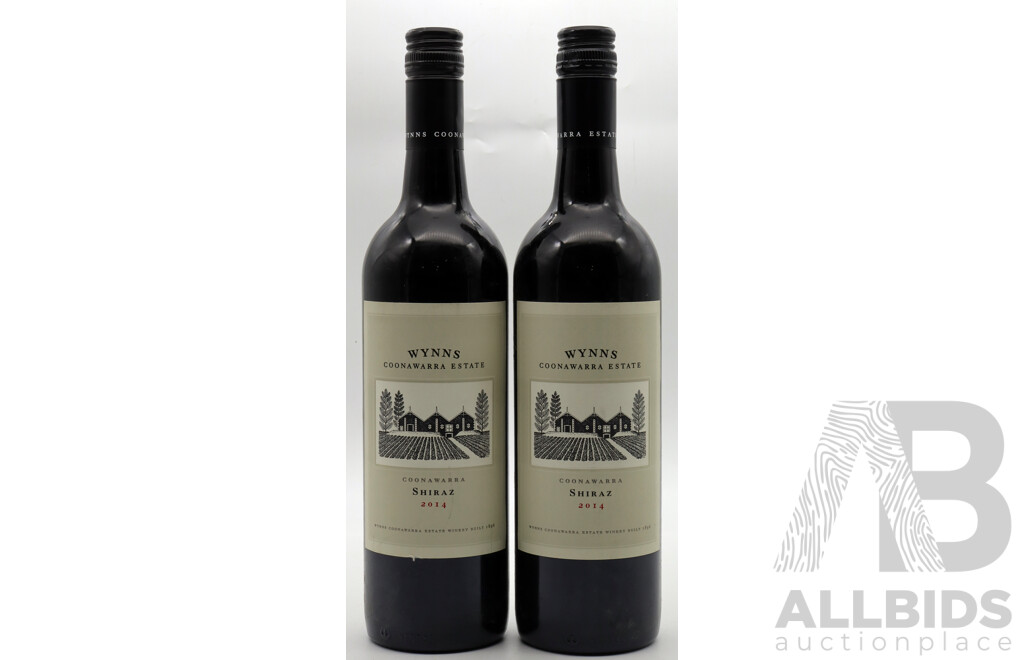 Wynns Coonawarra Estate Shiraz Vintage 2014 X 2