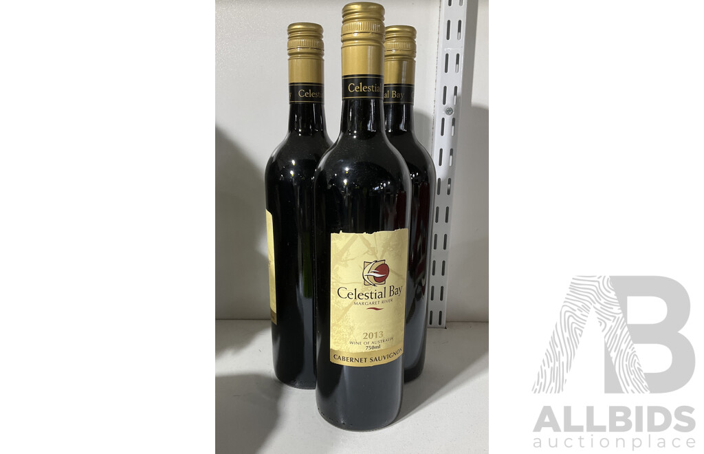 Celestial Bay Cabernet Sauvignon Vintage 2013 X 3