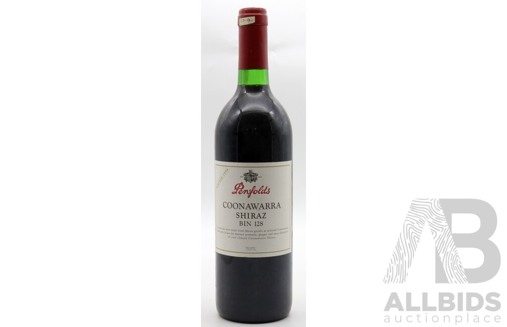 Penfolds Bin 128 Coonawarra Shiraz Vintage 1998