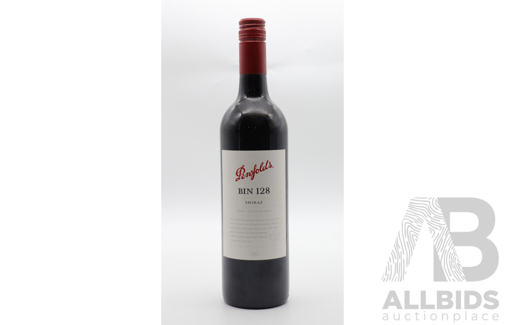 Penfolds Bin 128 Coonawarra Shiraz Vintage 2012