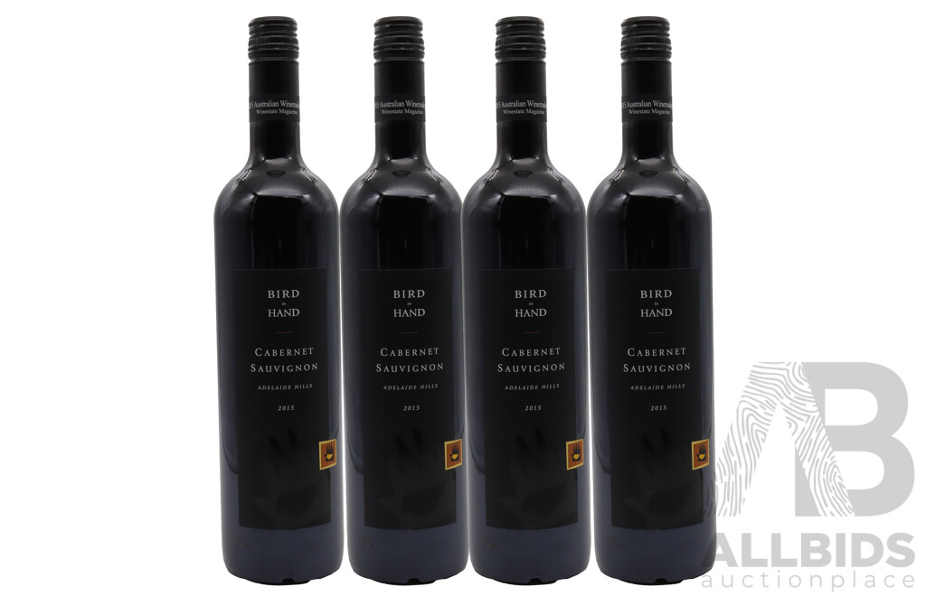 Bird in Hand Adelaide Hills Cabernet Sauvignon Vintage 2015 X 4