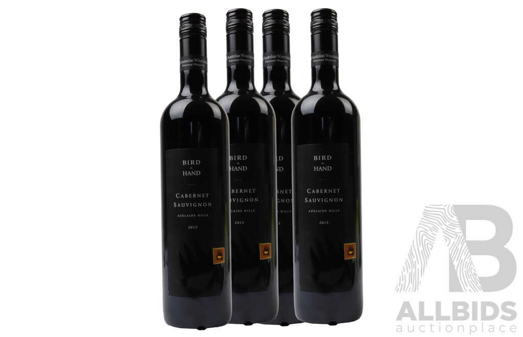 Bird in Hand Adelaide Hills Cabernet Sauvignon Vintage 2015 X 4