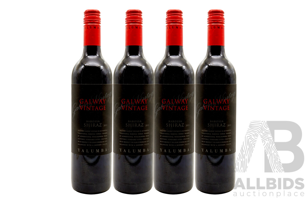 Galway Vintage Barossa Shiraz Vintage 2011 X 4