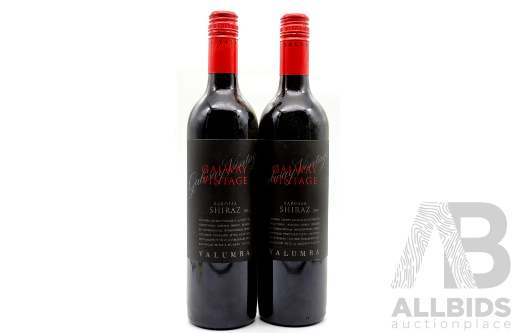 Galway Vintage Barossa Shiraz Vintage 2011 X 2