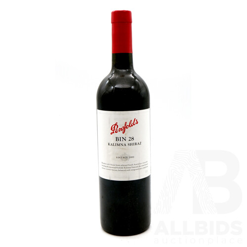 Penfolds Bin 28 Kalimna Shiraz 2002 X 3