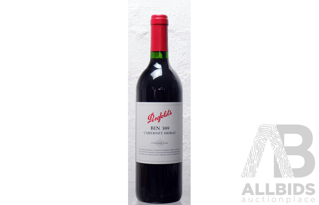 Penfolds Bin 389 Cabernet Shiraz Vintage 2000