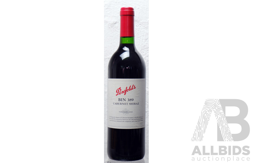 Penfolds Bin 389 Cabernet Shiraz Vintage 2000