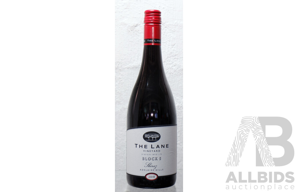 the Lane Block 5 Adelaide Hills Shiraz X 4