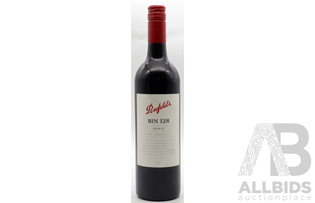 Penfolds Bin 128 Shiraz Vintage 2008