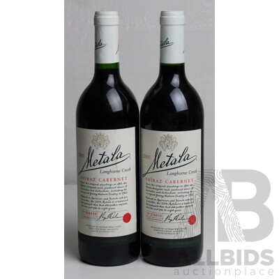 Langhorne Creek Metala Shiraz Cabernet Vintage 2005 X 2