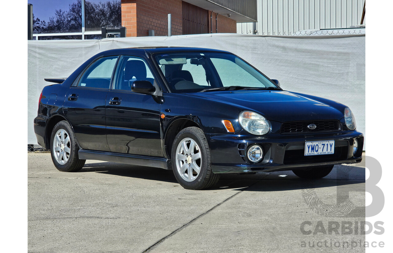 2/2001 Subaru Impreza RX (awd) MY01 4d Sedan Blue 2.0L
