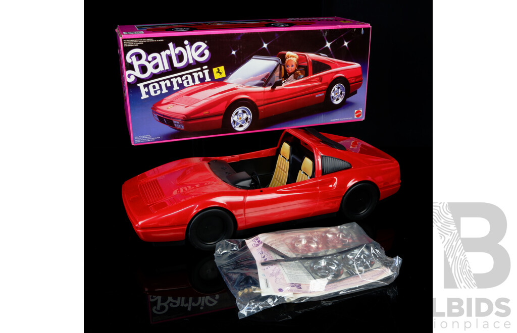 Vintage  Barbie Ferrari by Mattel, 3136, in Original Box