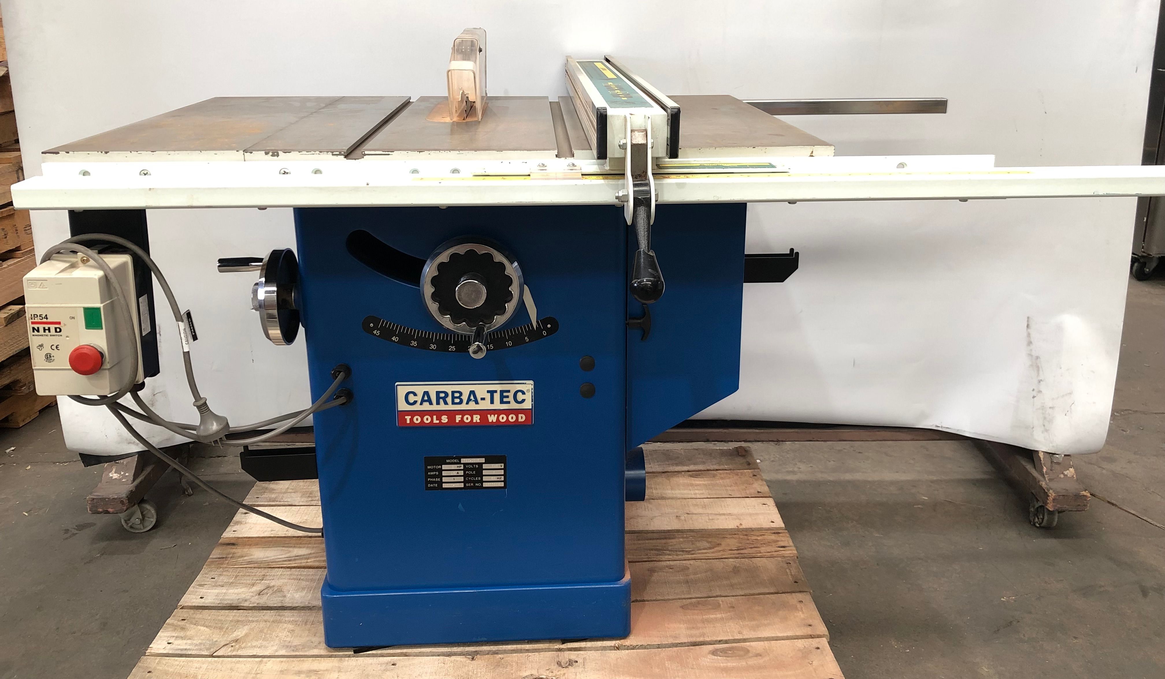 Carbatec table saw for sale discount