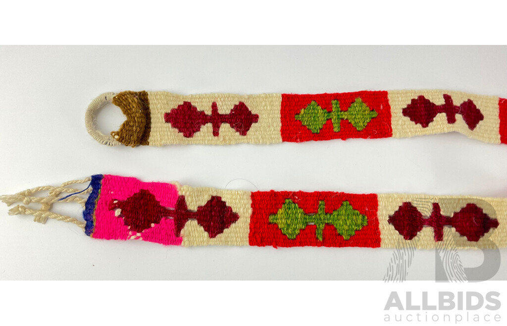 Vintage Argentinian Gaucho Belt Adorned in Ten Centavos Coins