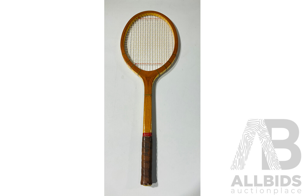 Vintage Henry Llasat Tennis Racquet