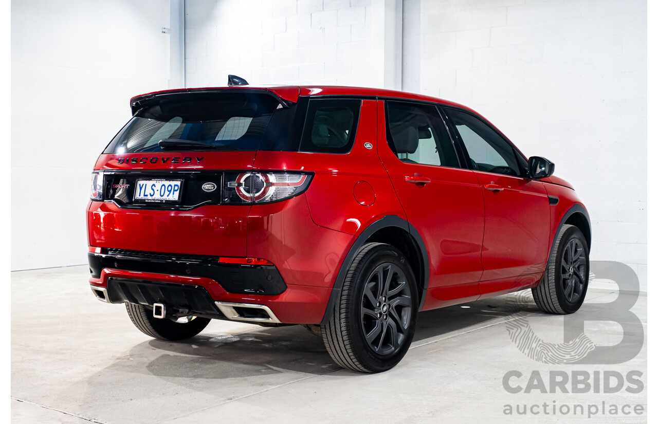 11/2016 Land Rover Discovery Sport TD4 180 HSE (AWD) LC MY17 4d Wagon Firenze Red Turbo Diesel 2.0L