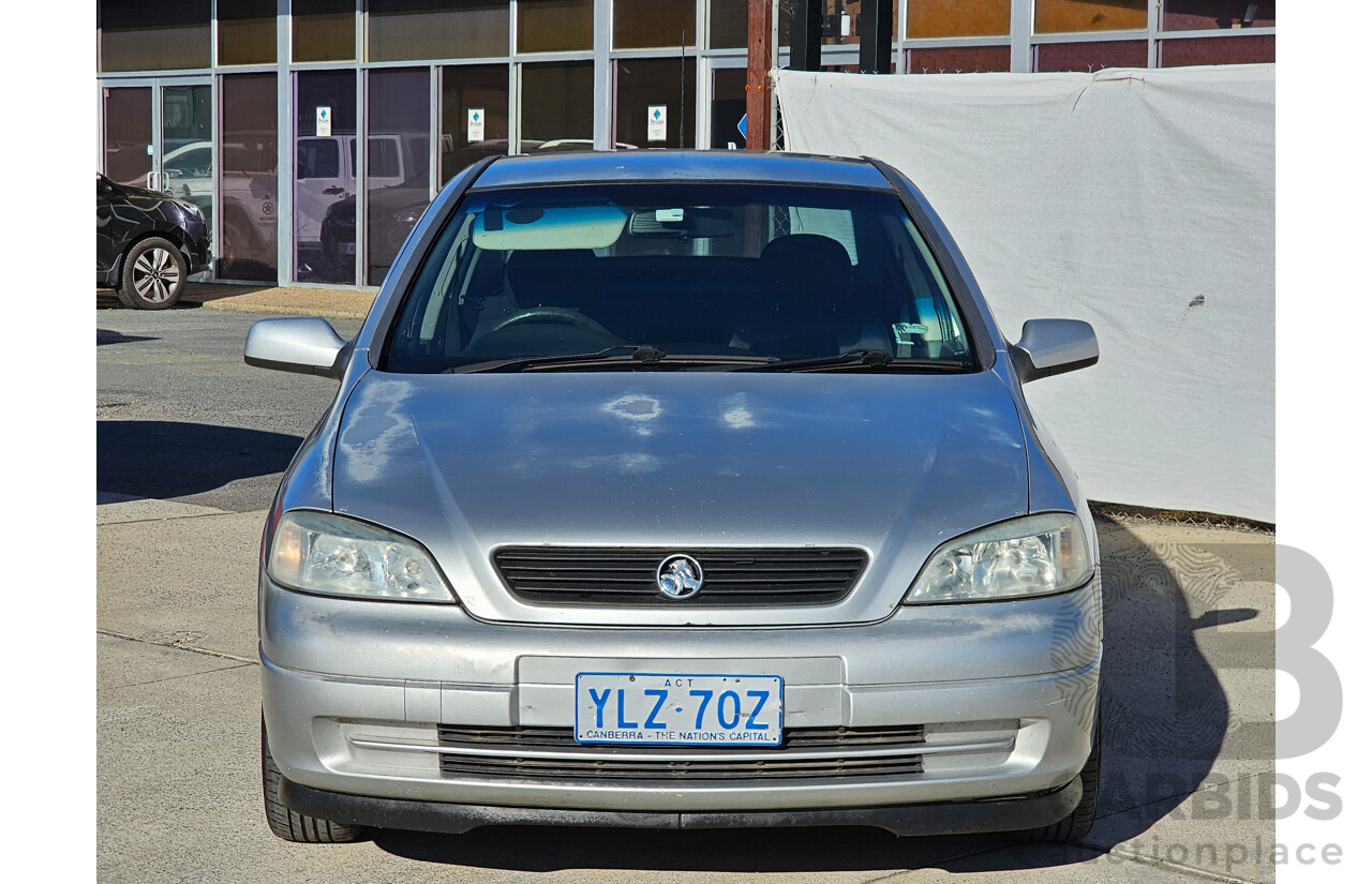 6/2004 Holden Astra CITY TS 4d Sedan Silver 1.8L