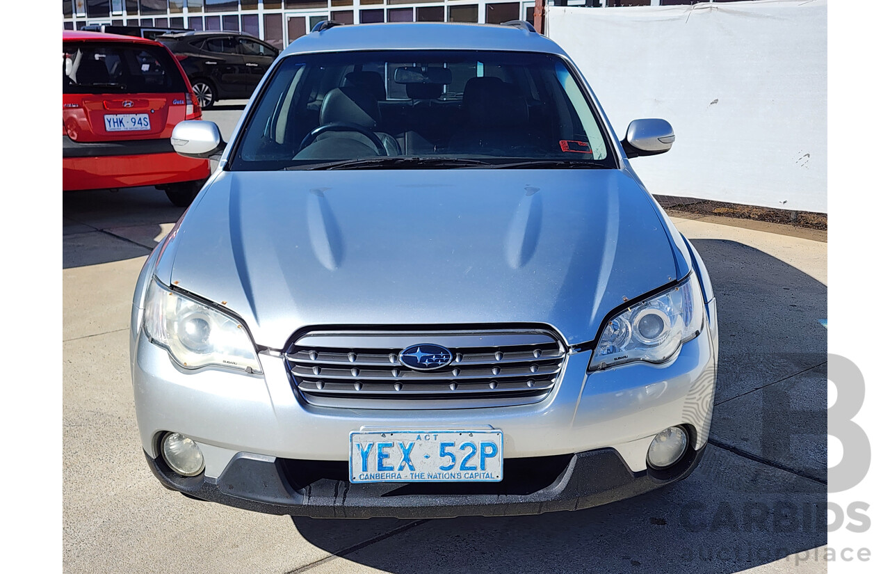 02/2007 Subaru Outback 2.5i AWD AWD MY06 4D Wagon Silver 2.5L