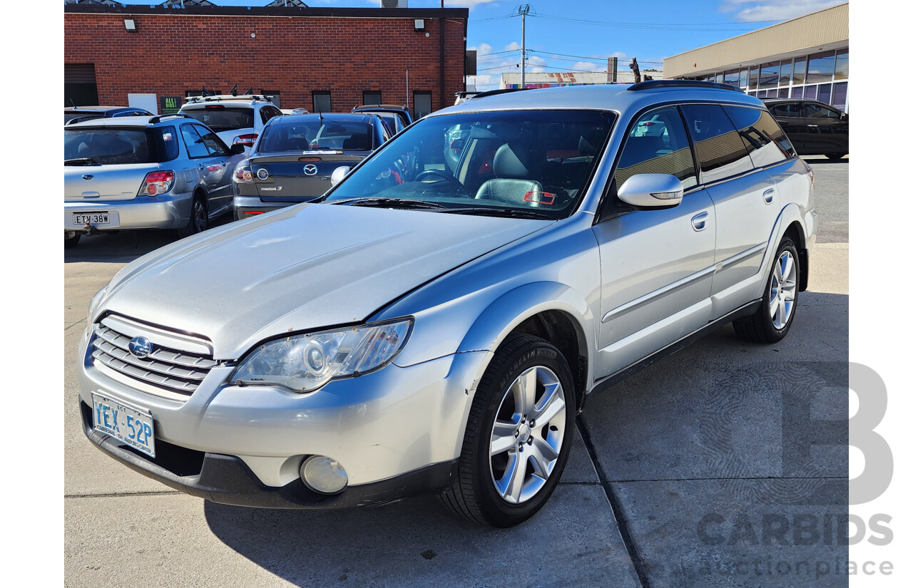 02/2007 Subaru Outback 2.5i AWD AWD MY06 4D Wagon Silver 2.5L