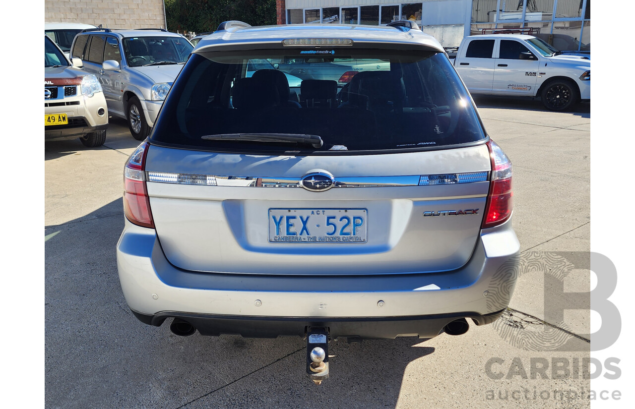 02/2007 Subaru Outback 2.5i AWD AWD MY06 4D Wagon Silver 2.5L