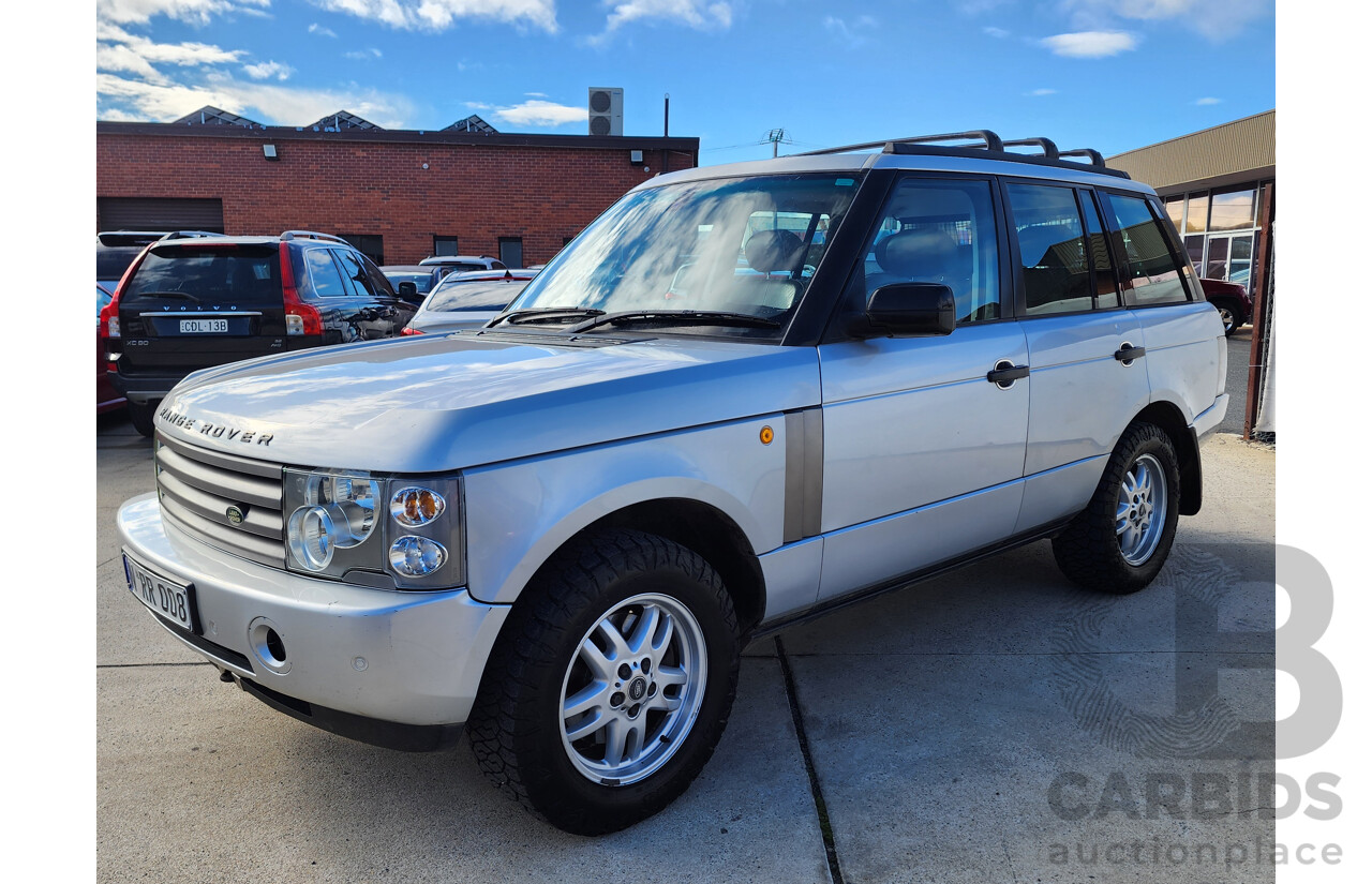 09/2004 Range Rover Range Rover HSE 4WD  4D Wagon Silver 2.9L