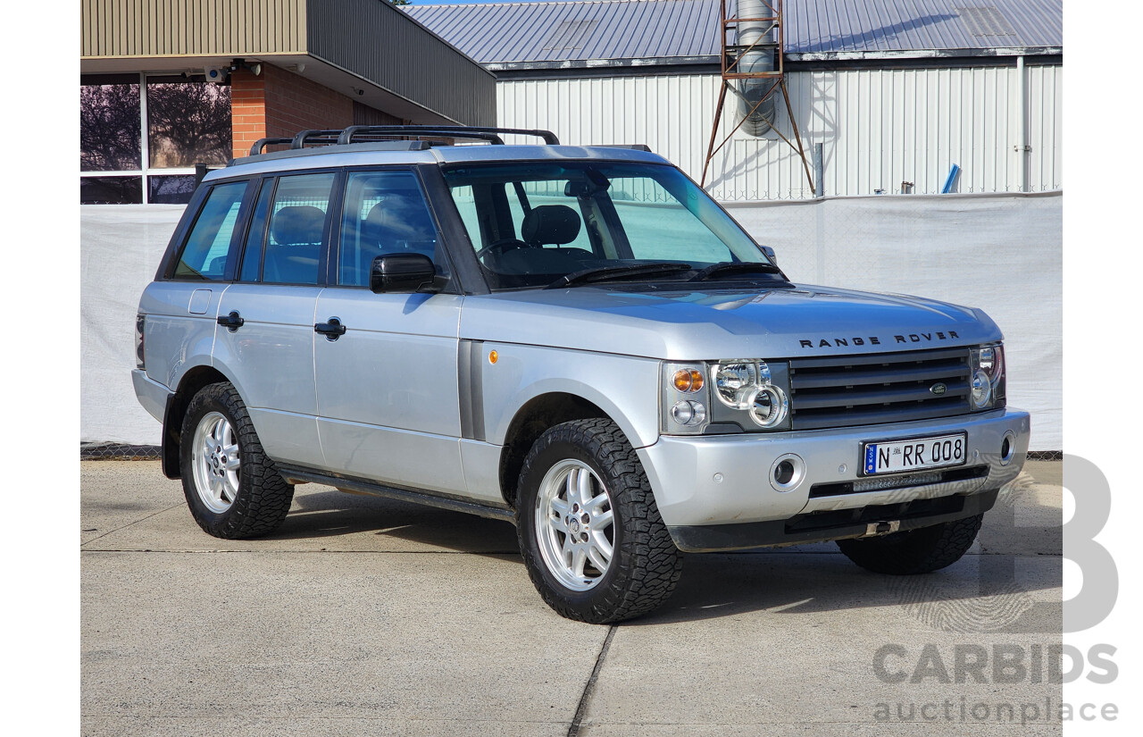 09/2004 Range Rover Range Rover HSE 4WD  4D Wagon Silver 2.9L