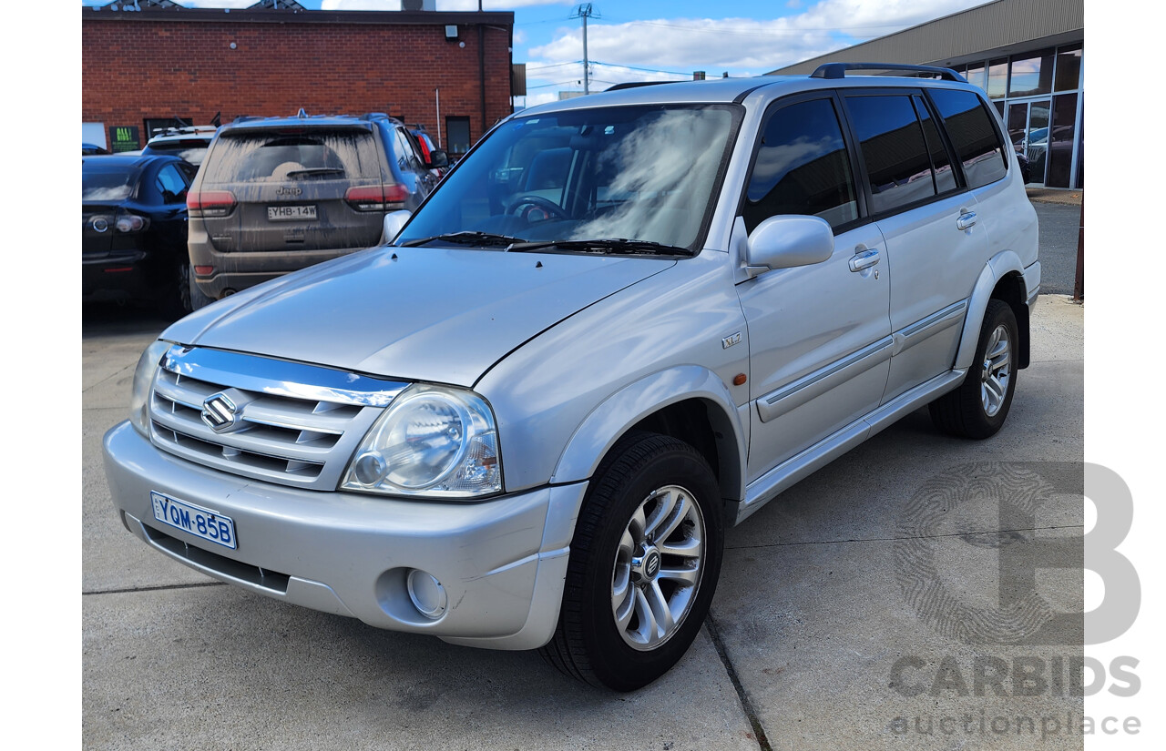 01/2004 Suzuki Xl-7 (4x4) 4WD JA627 4D Wagon Silver 2.7L