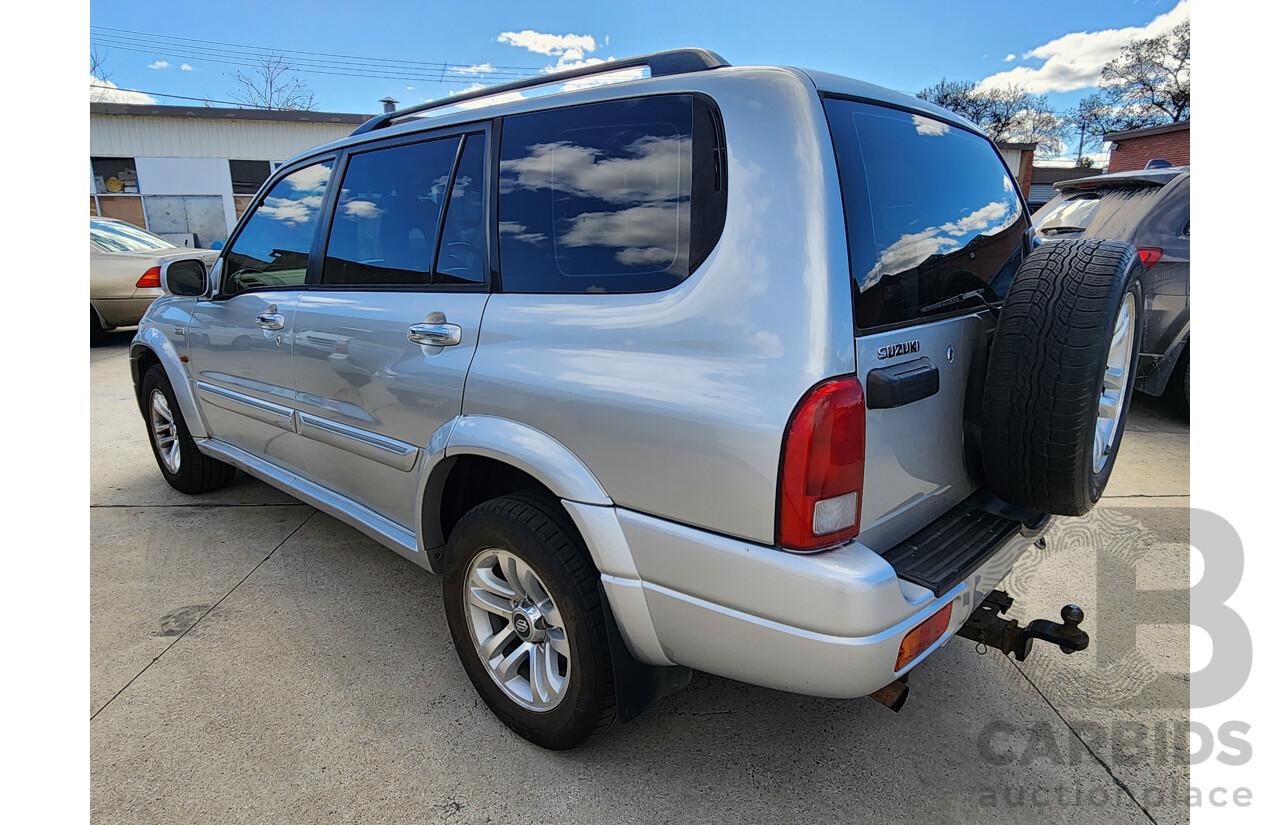 01/2004 Suzuki Xl-7 (4x4) 4WD JA627 4D Wagon Silver 2.7L